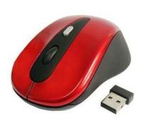 Souris Sans Fils Universelle Optique 2600 Dpi 2.4 Ghz USB Plug & Play Rouge Neuf YONIS - Neuf