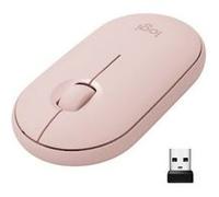 Souris silencieuse sans fil Logitech Pebble M350 Rose G