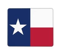 Souris Tapis Drapeau De L'État du Texas Étanche Tapis De Souris De Jeu Antidérapante Mousepad pour Gaming Clavier Gamer 10X12In