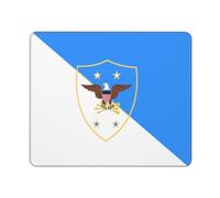 Souris Tapis Pavillon du Conseiller Principal sous-Officier Auprès du Président Résistant Tapis De Souris De Jeu Lavable Base De Table pour Gamer Ordinateur Accessoires 10X12In