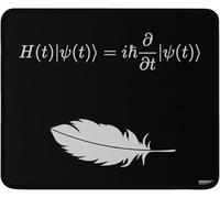 Souris Tapis Physique Quantique Étanche Tapis De Souris De Jeu Confort Mousepad De Bureau pour Gamer Clavier Accessoires 10X12In