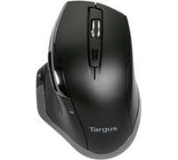 Souris Targus - antimicrobienne - ergonomique - pour droitiers - 7 boutons - sans fil - 2.4 GHz - récepteur sans fil (USB)
