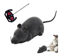 Souris télécommandée - Jouet électronique mobile, jouet pour chat grinçant | Amusement interactif alimenté par batterie pour chats chatons félins chassant bondissant exercice de chasse Stimulation Amu