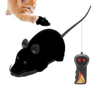 Souris Télécommandées Animées - Souris Automatique pour Chats - Accessoire Interactif pour Animaux Domestiques Maison Exercice Intérieur Chiens Voyage Famille Vie Quotidienne Salon