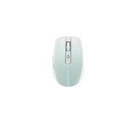 T'nB - Souris sans Fil Design, Double Mode Bluetooth et USB-A, Rechargeable Haute Autonomie, Silencieuse, Précision 1600 DPI, 6 Boutons, Compatible Windows, Linus et MacOs - Bleu