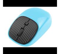 Souris Tracer WAVE RF Optique 1600 DPI Cyan Ambidextre Sans Fil RF - 4 Boutons Programmables, Récepteur USB Type-A, Portée 10m