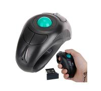 Souris Trackball USB sans fil pour PC et ordinateur portable avec pointeur laser