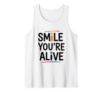 Souris, tu ES en Vie. Débardeur