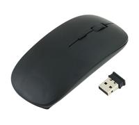 Souris Ultra Plate pour PC ACER Sans Fil USB Universelle Capteur Optique 3 Boutons Couleurs (NOIR)