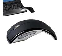 Souris USB Sans Fil - Photoélectrique, Ergonomique, Luxe, Pliable, 2,4 G, Design Unique | PC De Long Terme Des Accessoires 15m D'ordinateur Portable Avec La Consommation D'énergie Basse De Capteur Opt