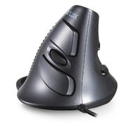 Souris Verticale - DeLUX - M618 - Filaire - Design ergonomique - Confortable