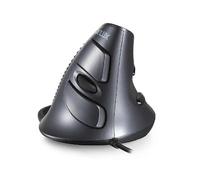 Souris verticale - DeLUX - M618 - Filaire - Design ergonomique - Confortable