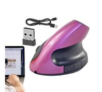 Souris verticale ergonomique - Souris ergonomique sans fil, souris à capteur optique de haute précision | Souris réduisant la fatigue musculaire, souris d'ordinateur à capteur stable pour ordinateur d