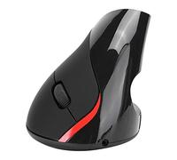 Souris Verticale, Noire, Souris sans Fil, pour Les Jeux de Bureau, Rechargeable, Accessoires Informatiques, Ergonomique