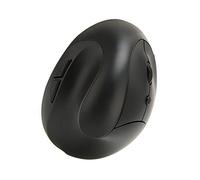 Souris Verticale sans Fil, 10 MèTres de Distance Design Vertical Souris Ergonomique Connexion 2,4 GHz Durable Pratique pour la Maison Le Noir