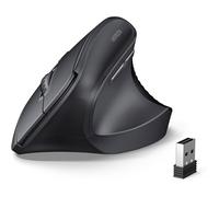 Souris Verticale Sans Fil 2 4G Et Bluetooth 5.4 Souris Silencieuse Ergonomique 4000 Dpi Compatible Avec Windows Macos Linux