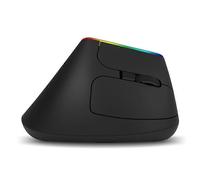 Souris verticale sans fil Bluetooth bimode DELUX M618DB 6 touches 1600 DPI RGB (version Bluetooth)