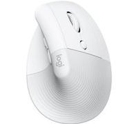 Souris verticale sans fil Bluetooth Logitech Lift pour Mac Blanc et gris Blanc F