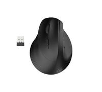 The Mobility Lab Souris sans fil M30W-L - 2x Bluetooth + récepteur 2,4GHz, ergonomique gaucher, Noir
