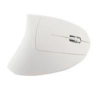 Souris Verticale sans Fil, Souris de Jeu Verticale Ergonomique sans Fil 2,4 GHz Optique 1600 DPI sans délai pour Ordinateur Portable, PC, Ordinateur, Bureau, Ordinateur Portable(Blanche)