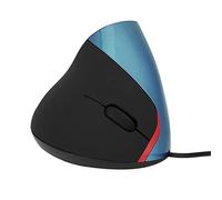 Souris Verticale, Souris Filaire, Conception Ergonomique, Repose-Poignet, Souris de Jeu, pour Ordinateur Portable PC, Souris Optique, compatibilité étendue, Plug and Play, Compact et Portable(Bleu)