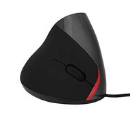 Souris Verticale, Souris Filaire, Conception Ergonomique, Repose-Poignet, Souris de Jeu, pour Ordinateur Portable PC, Souris Optique, compatibilité étendue, Plug and Play, Compact et Portable(Noir)