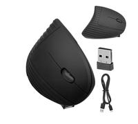 Souris verticales informatiques, souris verticales pour petites mains | Accessoires d'ordinateur portable légers pour le jeu | Souris optiques ergonomiques verticales sans fil pour le travail et le je