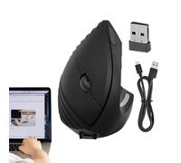 Souris verticales pour petites mains, souris verticales,Accessoires de gibier à jeux de jeux rechargeables - Souris de poignée verticale ergonomique légères, pour ordinateur portable, ordinateur, bure