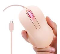 sourisFilaire sourisOptique Réglable Filaire USB - Défilement Lisse Et Conception De Silencieux, Poignée Antidérapante Accessoire De Jeu Ergonomique Léger Pour Ordinateur Portable, Bureau À Dom