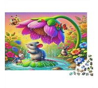 SourisPuzzles De 1000 Pièces pour Adultes Et Enfants Jeux Familiaux pauvresAmusant Et Difficile pour La Décoration Intérieure Idée De Cadeau Géniale70x50cm/1000pcs