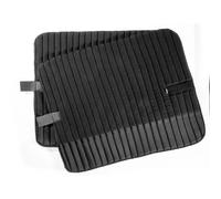 Sous bandes pour cheval avec protection de couronne souple USG (x2) Noir S