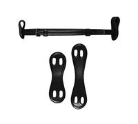 Sous barbe avec 2 attaches amovibles cheval Dy'on Noir Full
