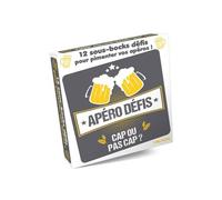 Sous-bocks Apéro Défis : Cap ou pas cap ? - - Editions Vagnon - Vagnon Du Plaisancier Eds - Jeux livres objets