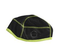 Sous casque cycliste chaud et coupe-vent haute visibilité ( Noir / L-XL )