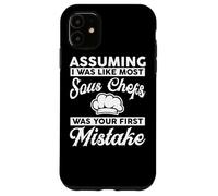 sous Chef Apparel - Superbe Design Amusant de Chefs Coque pour iPhone 11