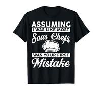 sous Chef Apparel - Superbe Design Amusant de Chefs T-Shirt
