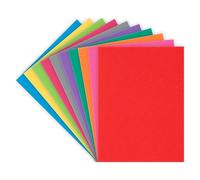 EXACOMPTA Paquet de 100 sous-chemises Rock's en carte 80 g, coloris assortis