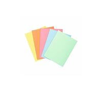 Exacompta Sous-chemises Super- Carte 60g - Assorties pastel - Lot de 100