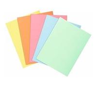 Exacompta Sous-chemises Super Carte 60 g/m² 22 x 31 cm Pastel PEFC - Lot de 100