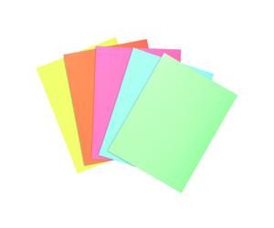 Sous-chemise standard 60 g Super Exacompta 22 x 31 cm - Paquet de 100 - Coloris assortis