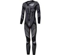 Ixon Underground Sous-costume 1 pièce, noir-gris, taille XS S pour homme