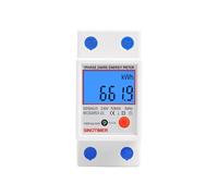 Sous-compteur électrique monophasé certifié MID 45A max modulaire Tarif unique Affichage LCD THT