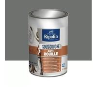 RIPOLIN Sous-couche anti-rouille Gris RAL 7045 1 L