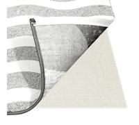 sous Couche Antidérapante 110 x 220 cm Anti Glisse Tapis Antidérapant pour Sols Durs Polyvalent pour Matelas Canapé Chaises Coussin Voiture, Blanc cassé