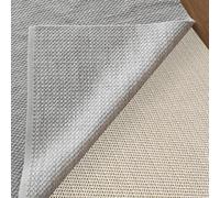 sous Couche Antidérapante 125 x 240 cm sans Trace Antidérapant Découpable Tapis Antidérapant Découpable pour Sols Lisses, Utilisé sur Le Sol en Bois Marbre Parquet Noir, Blanc cassé