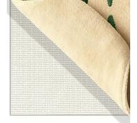 sous Couche Antidérapante 50 x 110 cm Antidérapant Tapis de Tiroir Antidérapant Tapis Stopper pour Tapiss sous pour Tiroirs Étagères Plateau Moquette, Blanc cassé