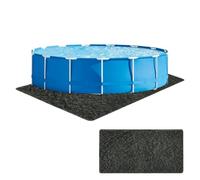 Sous-couche de film de piscine,Tapis de protection de sol à base carrée | Tapis de sol de piscine imperméable pour l'extérieur, arrière-cour, terrasse, pelouse, camping, été, gravier, béton, ciment