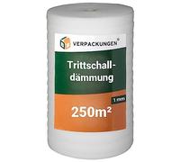 Sous-couche isolante thermique et acoustique pour sol stratifié, épaisseur de 1 mm, 250 m²