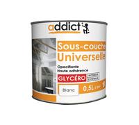 Sous-couche - Peinture addict - 0,5 l - Blanc - Acrylique - Universel