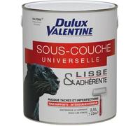 Sous-couche universelle - DULUX VALENTINE - Glycérophtalique - Blanc - 2.5 L - Intérieur/Extérieur